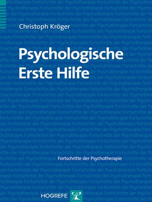 cover image of Psychologische Erste Hilfe